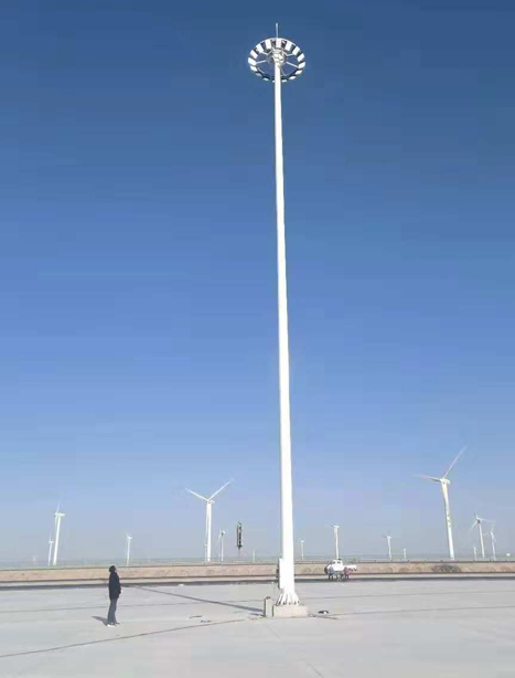 瓜州高速路服务区加查高杆灯项目