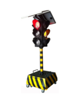 加查太阳能移动信号灯